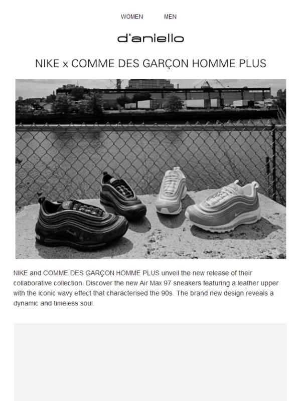 NIKE x COMME DES GARÇON HOMME PLUS | the great 90s