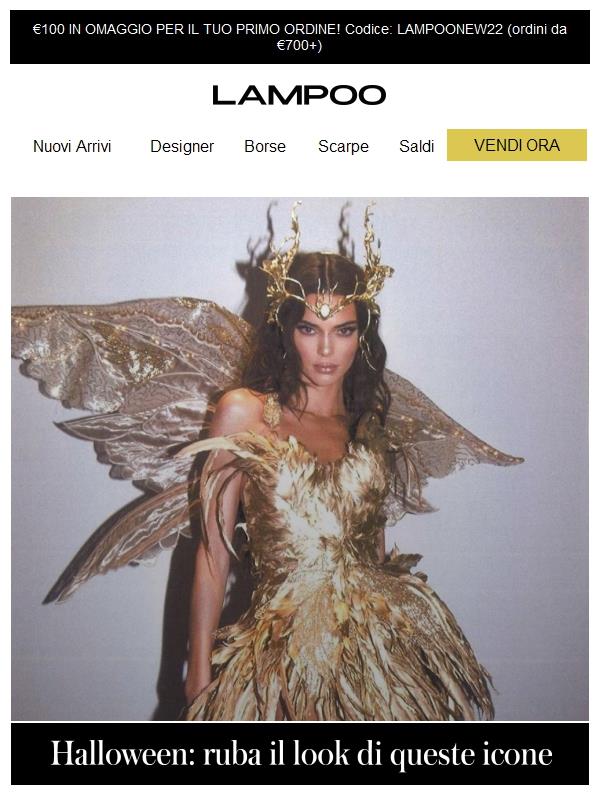 Halloween in 5 outfit super glam