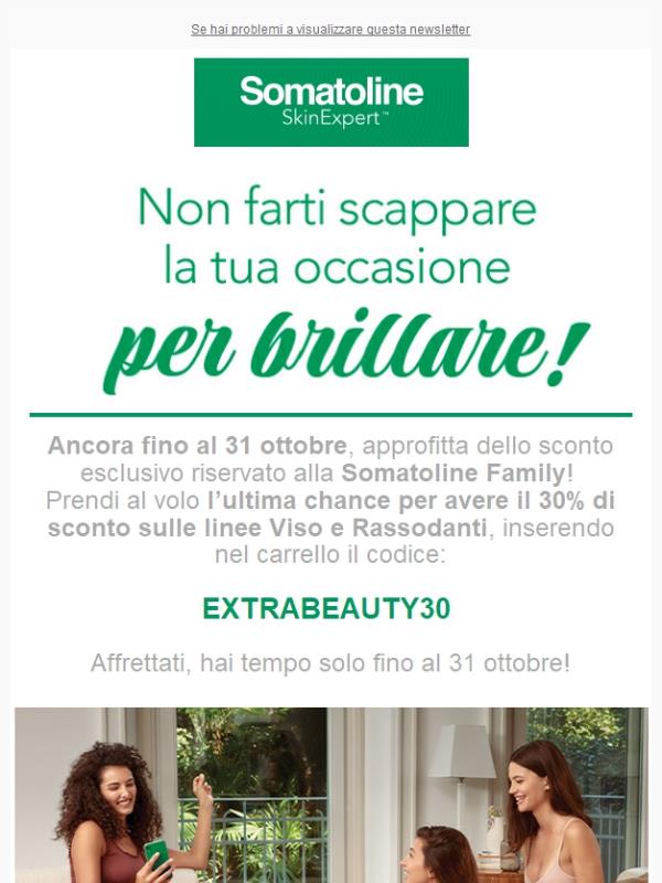 ULTIME ORE: non perdere il -30% in esclusiva! 😍