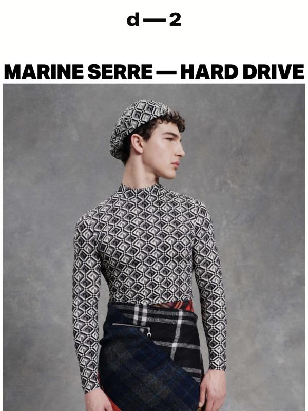 MARINE SERRE — HARD DRIVE