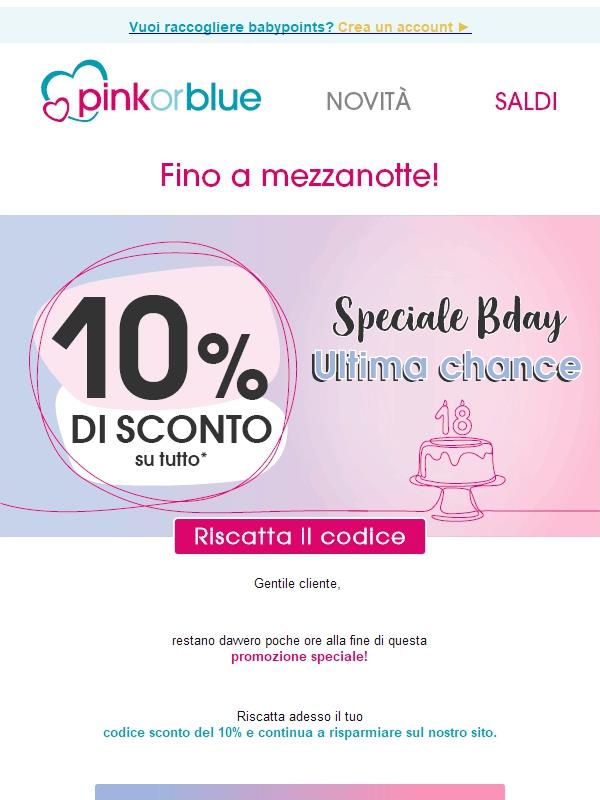 Il tuo SCONTO EXTRA sta per scadere ⚡ ⚡ ⚡