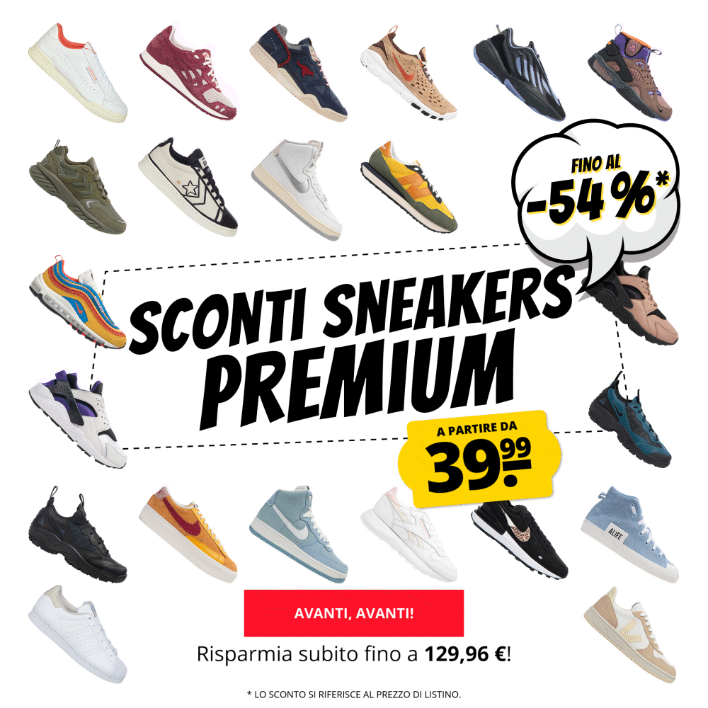  Sconti Sneakers premium a partire da 39,99 €