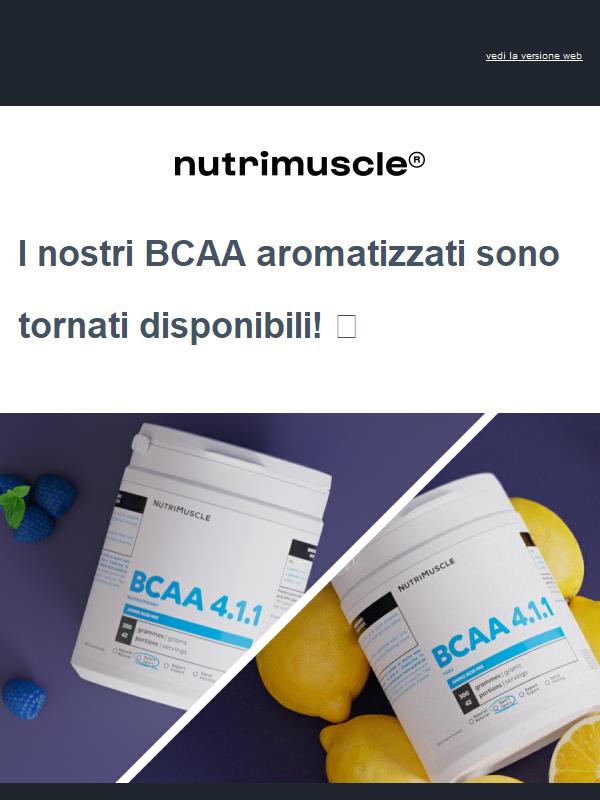 Novità da Nutrimuscle! 🤩