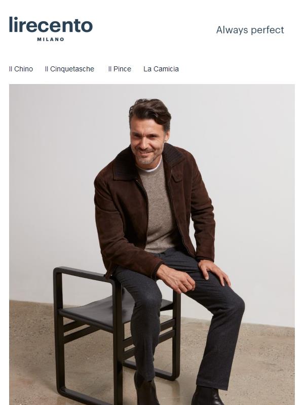 Nuovo Chino Coulisse Lana: la comodità c’è. Lo stile anche.