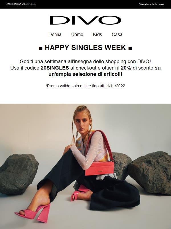 HAPPY SINGLES WEEK ■