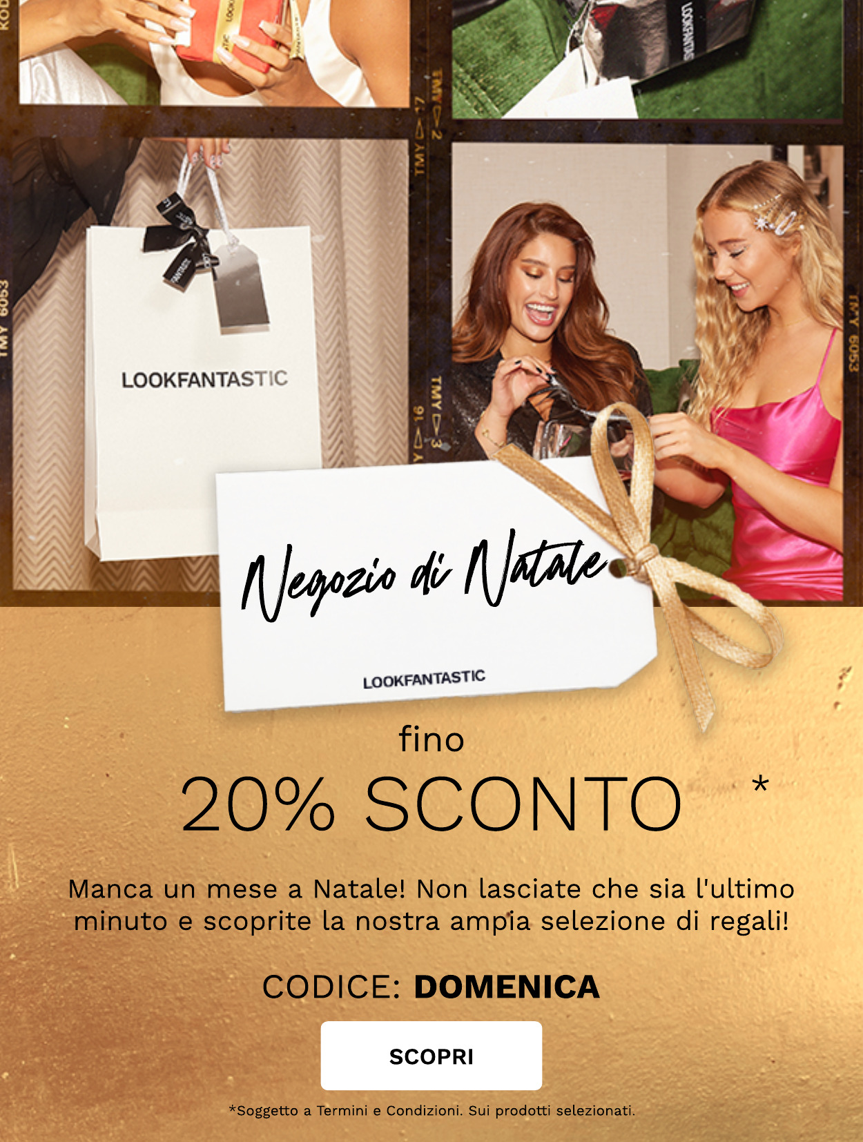fino al 20% di sconto