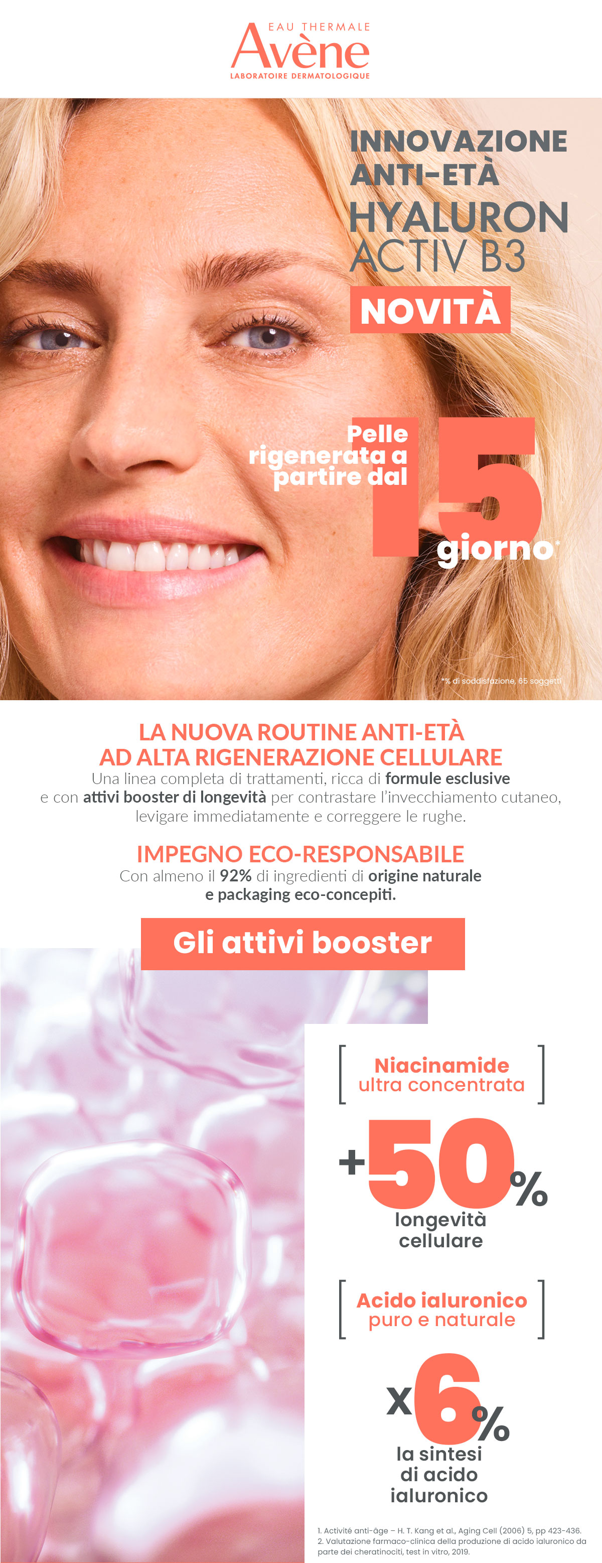 Avène Innovazione anti-età