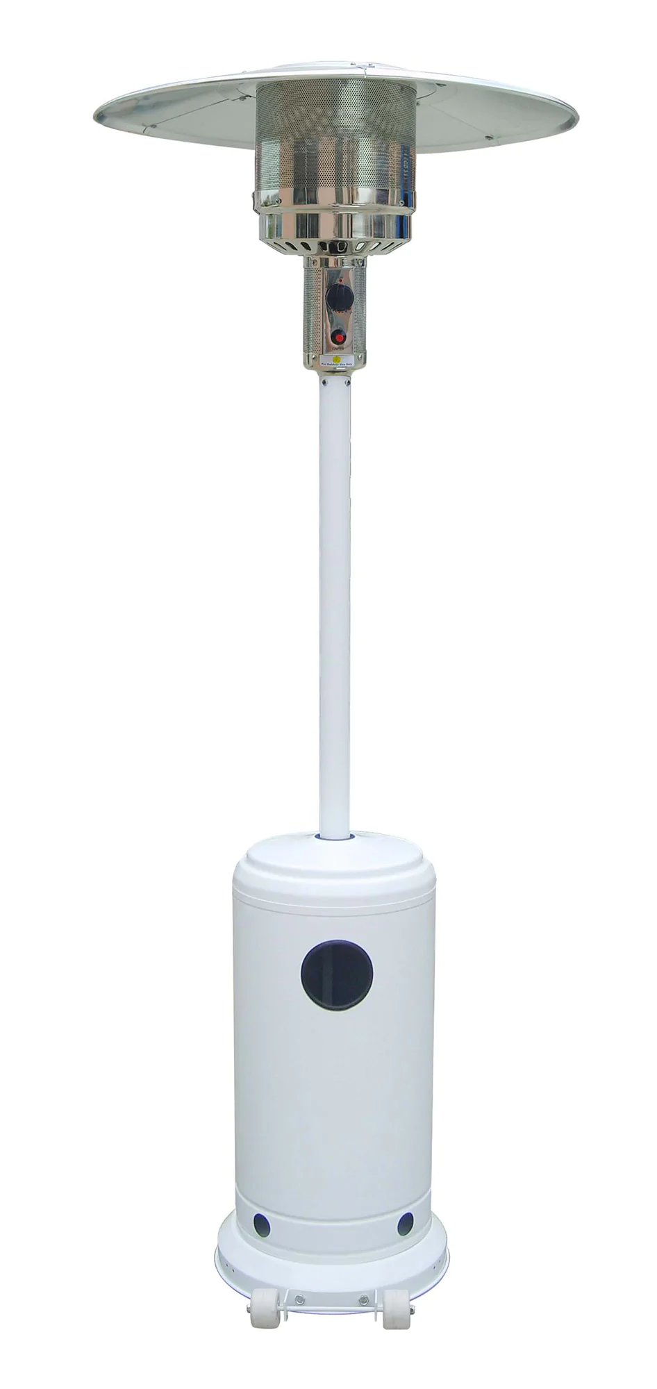 Image of Stufa a Fungo Gas Gpl da Esterno 13,5kW Qlima PGU2013 Bianca