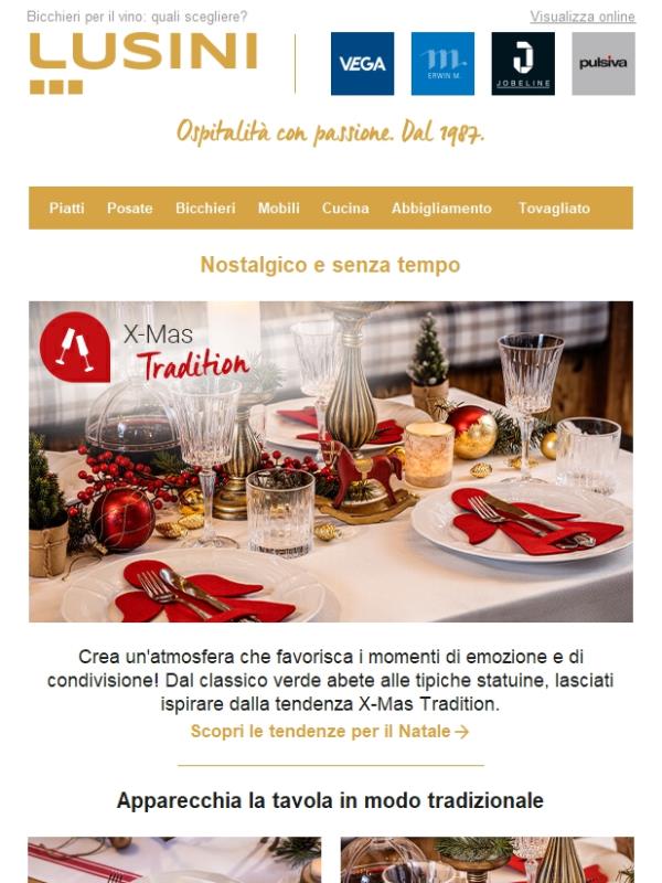 🎄 Riscalda il tuo Natale con Lusini 🎅🏾