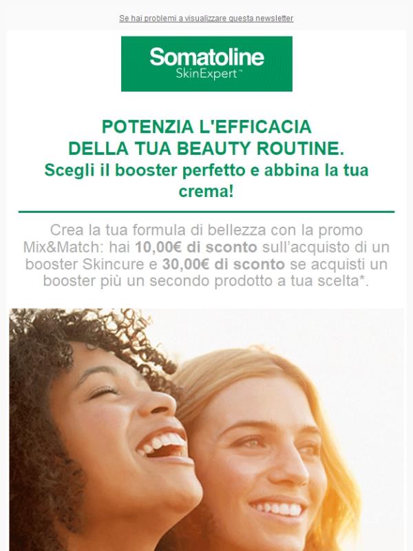 Mix&Match: 2 prodotti e -30€ per te!