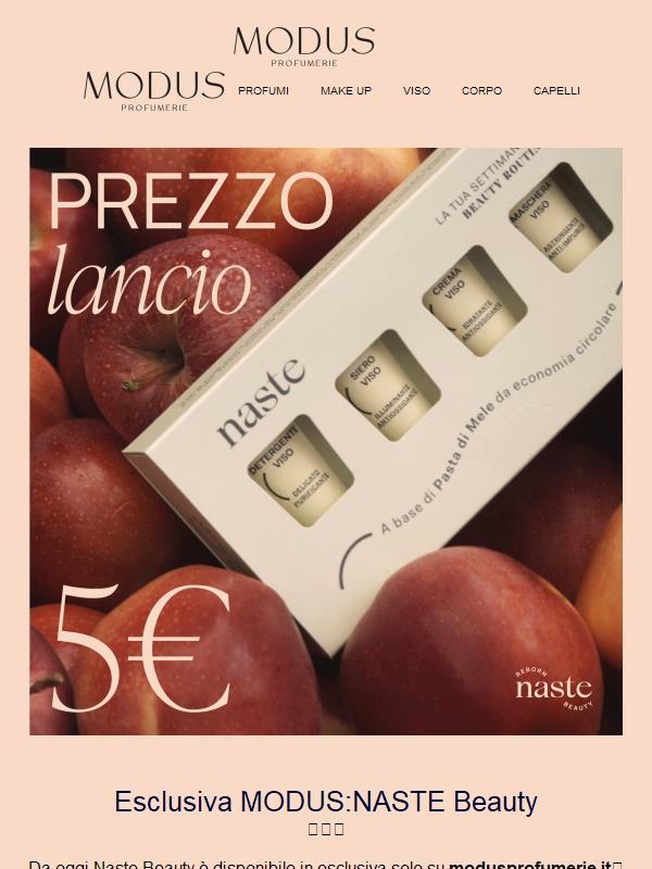 In Esclusiva su Modus: Naste Beauty🍎