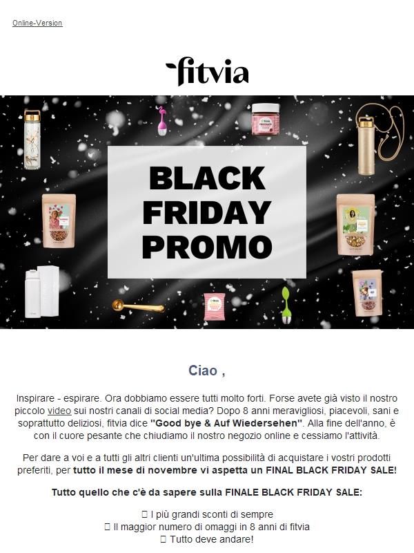 Il più grande sconto dell'anno inizia ora ⚫❣️