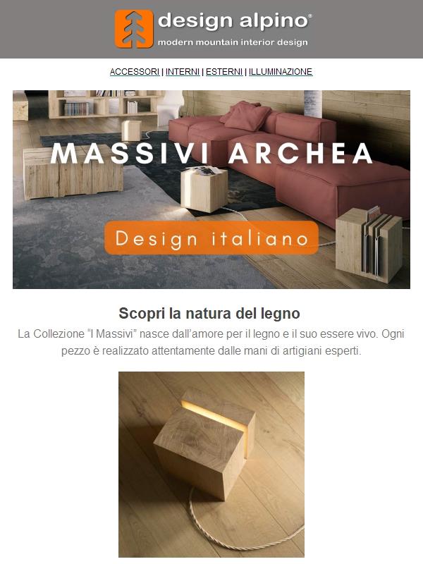 💥 I MASSIVI 💥 nuova collezione Archea!