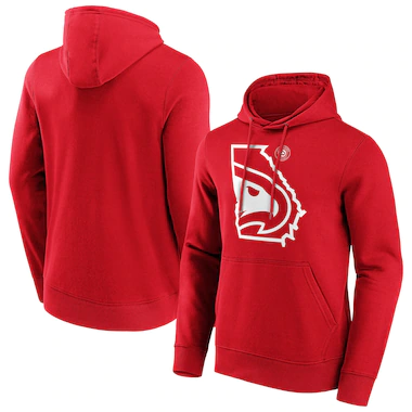 Felpa con cappuccio grafica iconica Hometown con marchio Atlanta Hawks Fanatics - Uomo