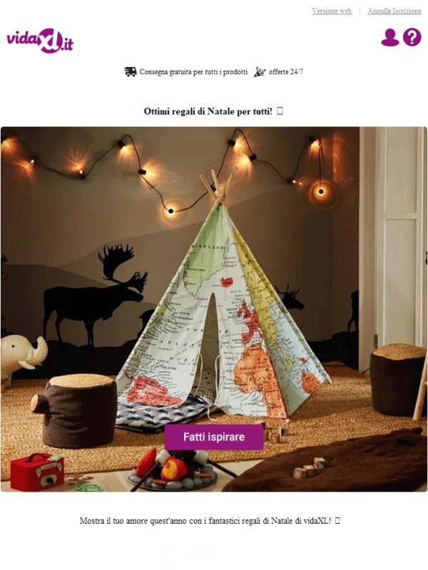 Conta su vidaXL: regali meravigliosi per tutti!