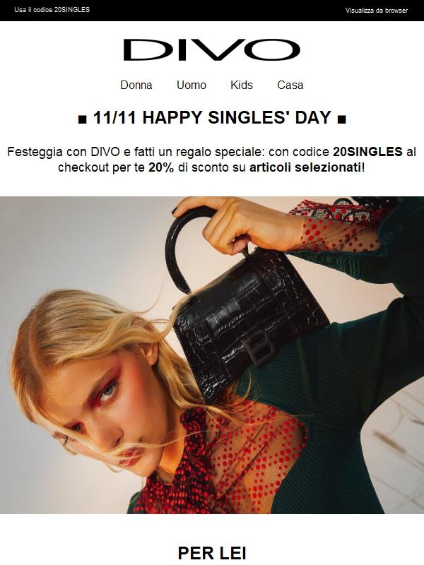 11/11 HAPPY SINGLES' DAY ■