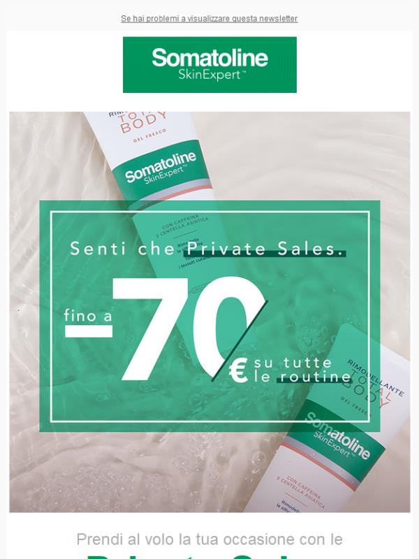 ⏰ ULTIMI GIORNI: le Private Sales stanno finendo!
