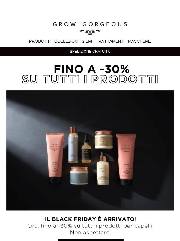 Il Black Friday sta arrivando...