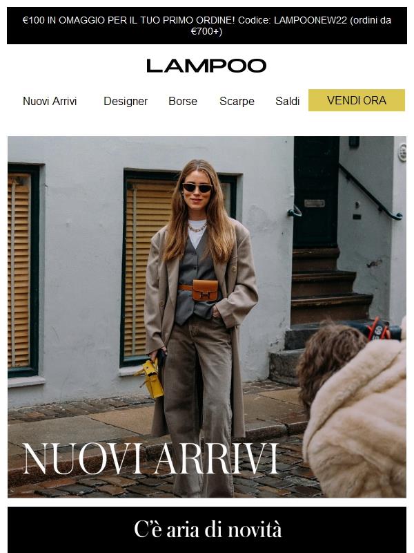 NUOVI ARRIVI: Non perderti i capi e gli accessori più ricercati del momento