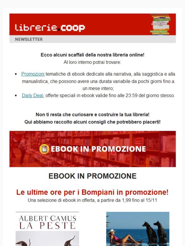 📚Le ultime ore per i Bompiani in promozione con Albert Camus e Pietro Castellitto!