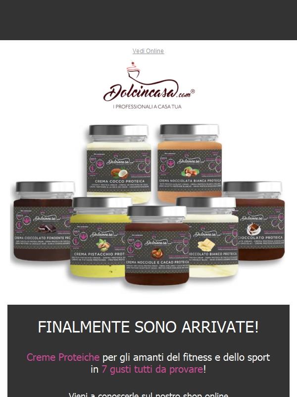 Novita'! Sono arrivate le creme proteiche 💪, scopri i gusti e provale!