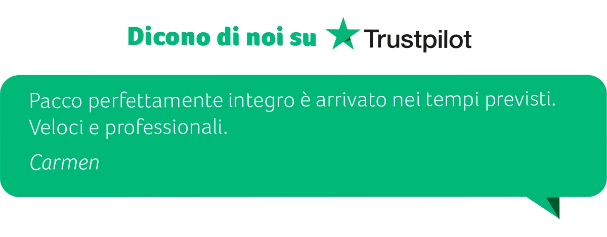 Dicono di noi su Trustpilot