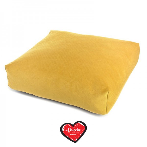 Ferribiella Cuscino Velvet Giallo - 60 X 60 cm