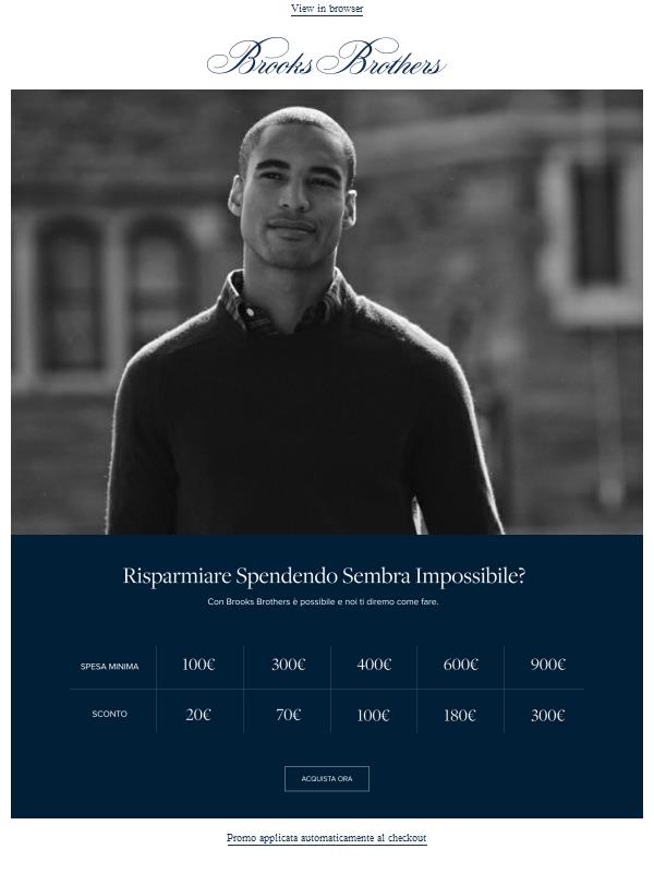 Più spendi, più risparmi