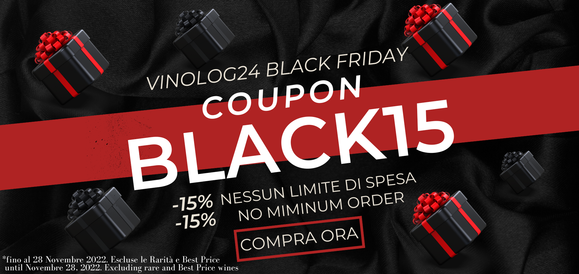 Promo Black Friday 2022 Vinolog24.com