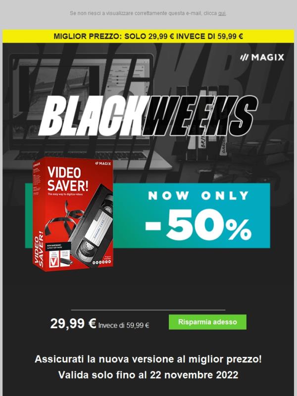 Risparmia 30 €: assicurati ADESSO il miglior prezzo!