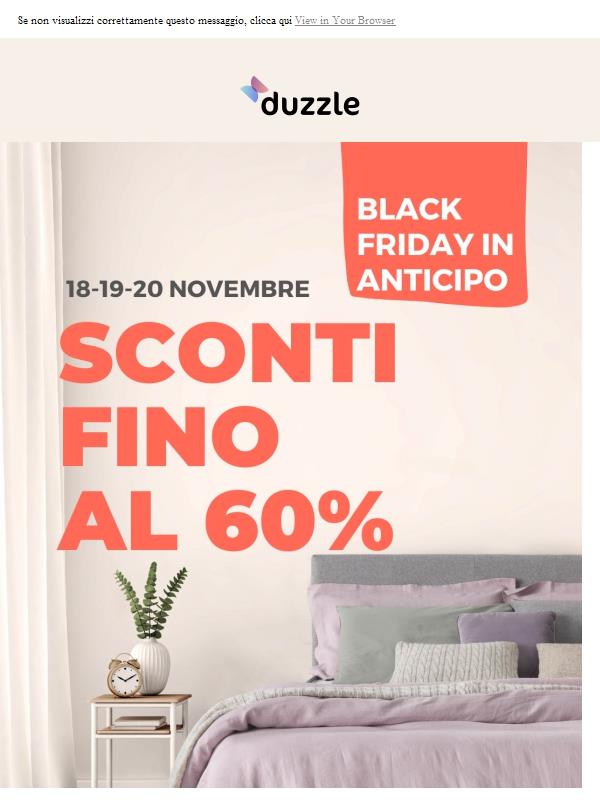 Flash Sales - Inizia Domani ⏰
