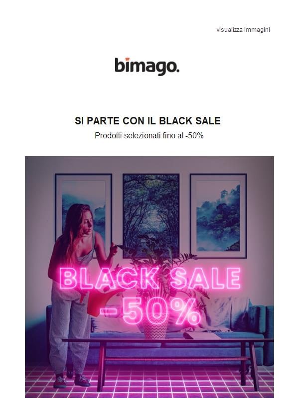 Si parte con il BLACK SALE