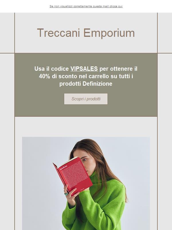 Il Black Friday per gli iscritti alla newsletter inizia prima!