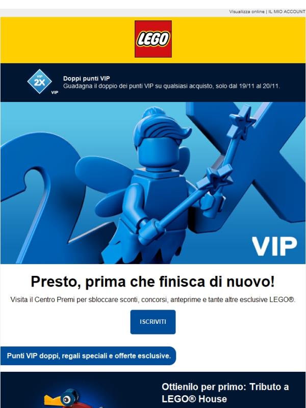L’ultima possibilità di vincere i tuoi regali VIP