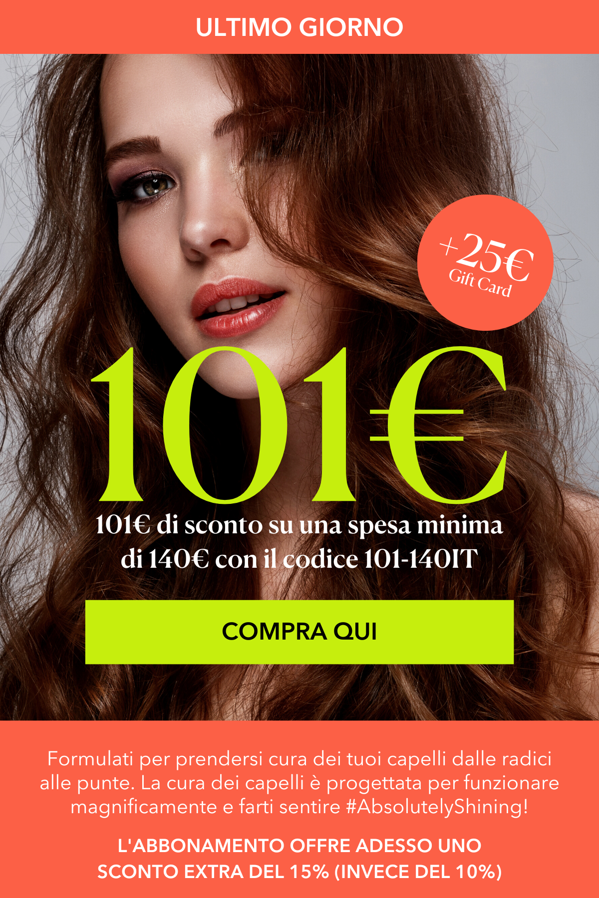 101 € off!