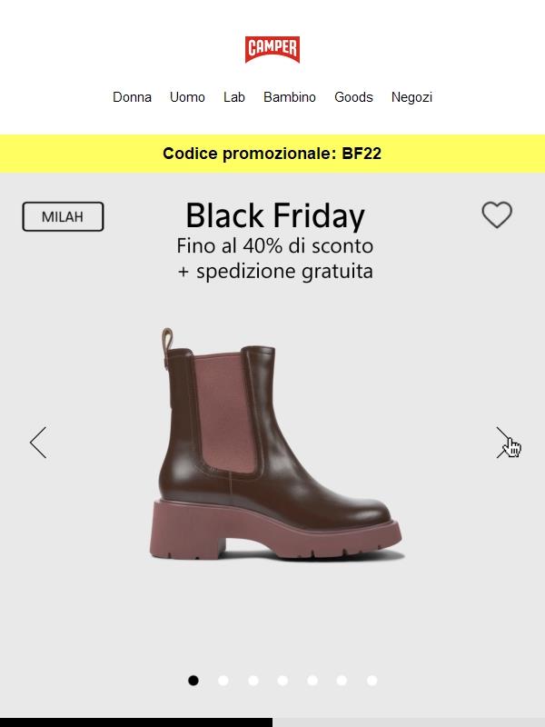 Accesso anticipato al Black Friday | Fino al 40% di sconto + spedizione gratuita