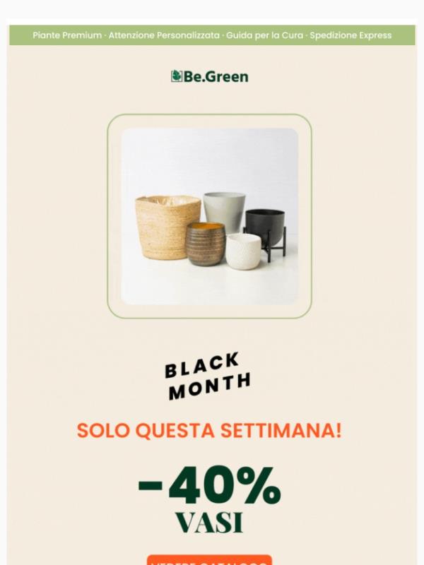 Black Month 🖤 🪴 -40% Vasi