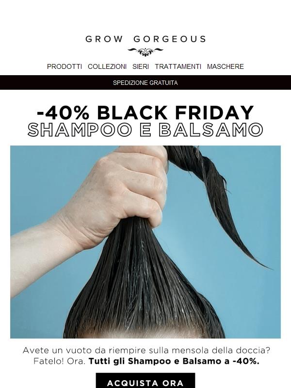 🛍️ -40% Shampoo e Balsamo