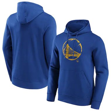 Felpa con cappuccio con grafica splatter di Golden State Warriors Fanatics - Uomo