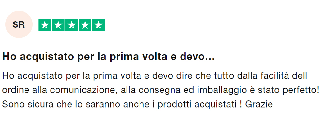 Recensione Trustpilot