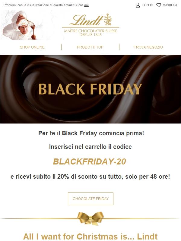 Black Friday: accesso anticipato solo per te 😍