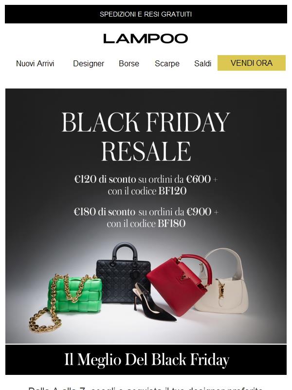 IL MEGLIO DEL BLACK FRIDAY