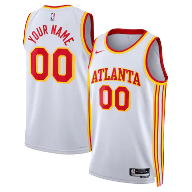 Maglia Atlanta Hawks Nike Association Swingman - Personalizzata - Uomo
