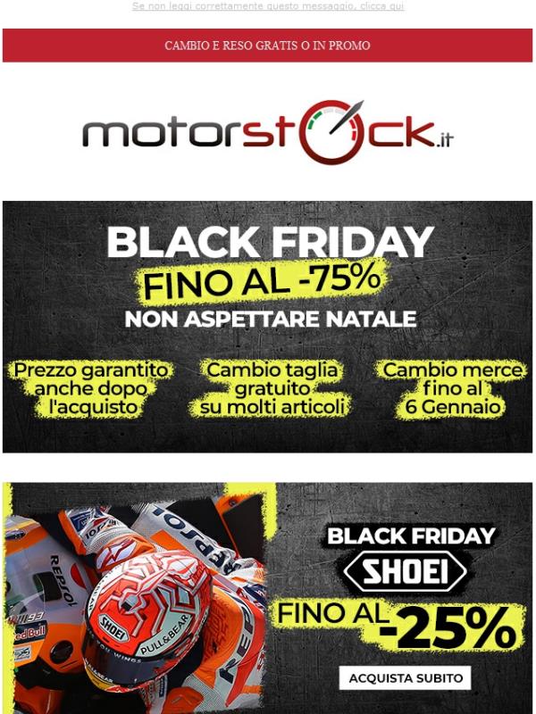 ⏰ Fino al -75% Shoei Sidi Dainese - Cambio fino al 2023