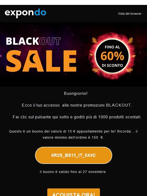 SCONTI FINO AL 60% SUI TUOI BRAND PREFERITI