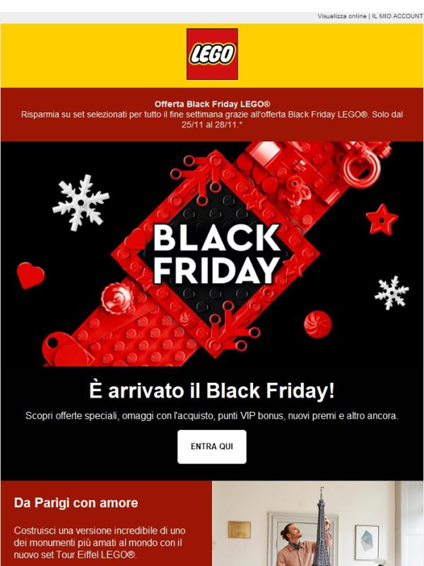 Black Friday è tornato!🔥