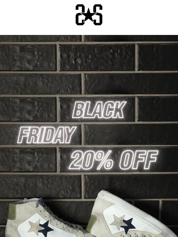 BLACK FRIDAY IS GOING ON