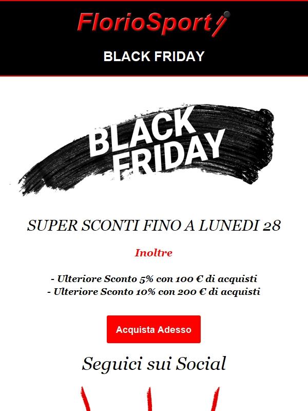 Black Friday: Super Sconti 😱