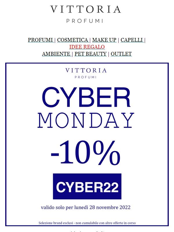 ⭐CYBER MONDAY! -10% fino a stasera!⭐