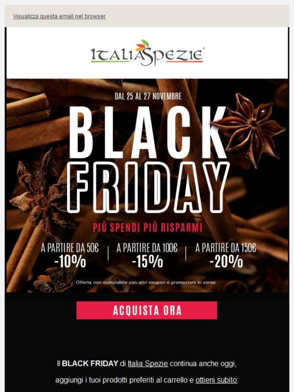 ⏰ ULTIME ORE ⏰ Fino al 20% DI SCONTO su tutto.